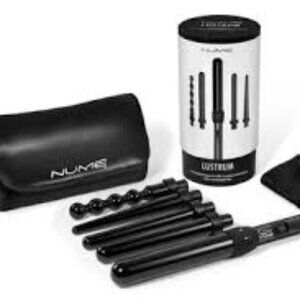 NuMe Lustrum 5-in-1 Curling Set – Black (P-LUST-BLK)